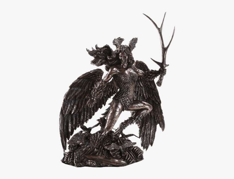 Bronze Warrior Morrigan Statue - Morrigan Statue, transparent png download