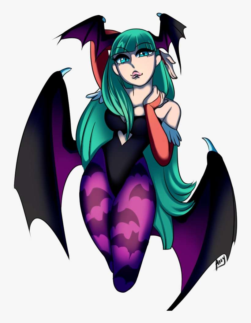 Morrigan~ - Cartoon, transparent png download