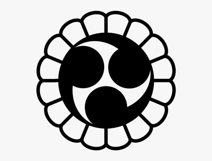 File - Kyokuryu-kai - Black Dragon Society Symbol, transparent png download