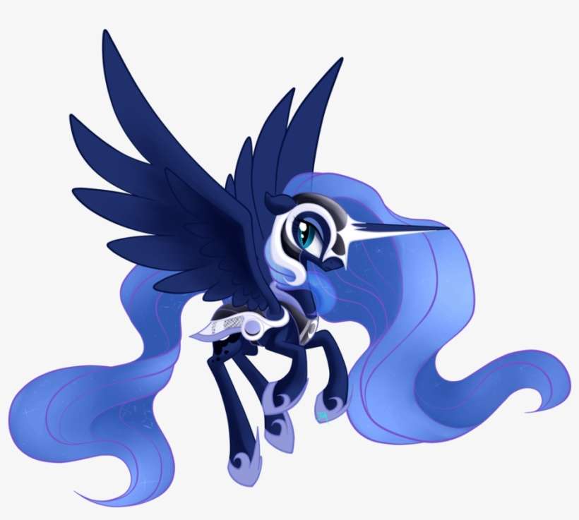 App Luna Png By Thefabulousfanboy-d6uwo - Mlp Luna Armour, transparent png download