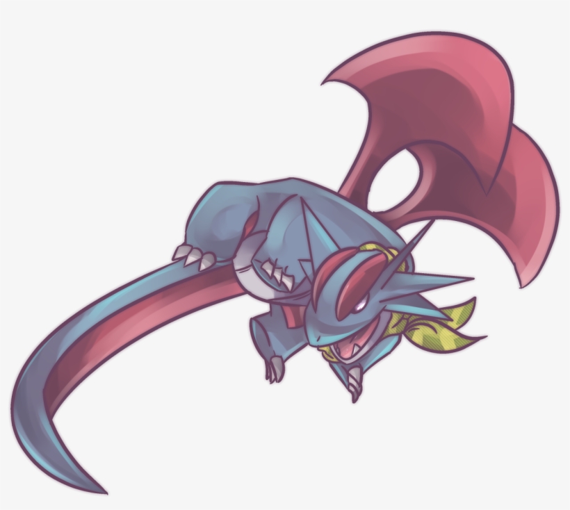 Salamence - Tumblr - Salamence Fanart Png, transparent png download