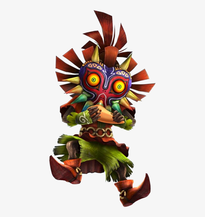 Skull Kid Ocarina - Young Link In Smash Ultimate, transparent png download