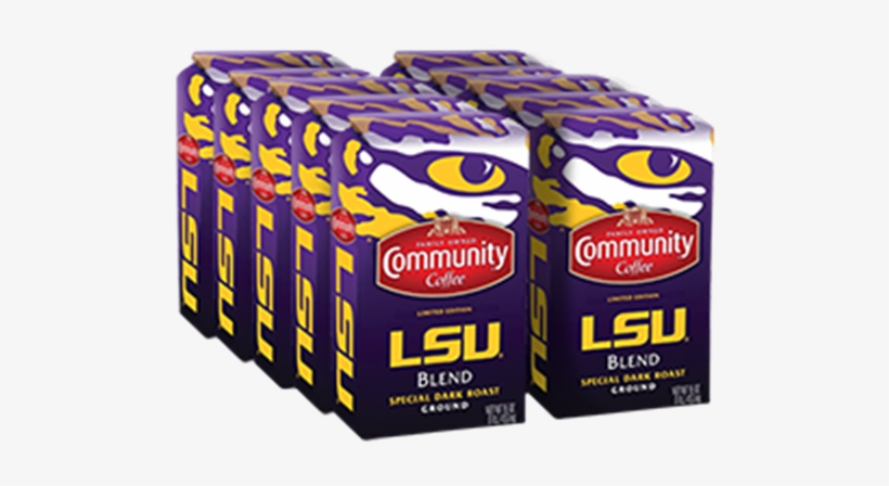 Ground Lsu Blend - Community Coffee Lsu Blend, transparent png download