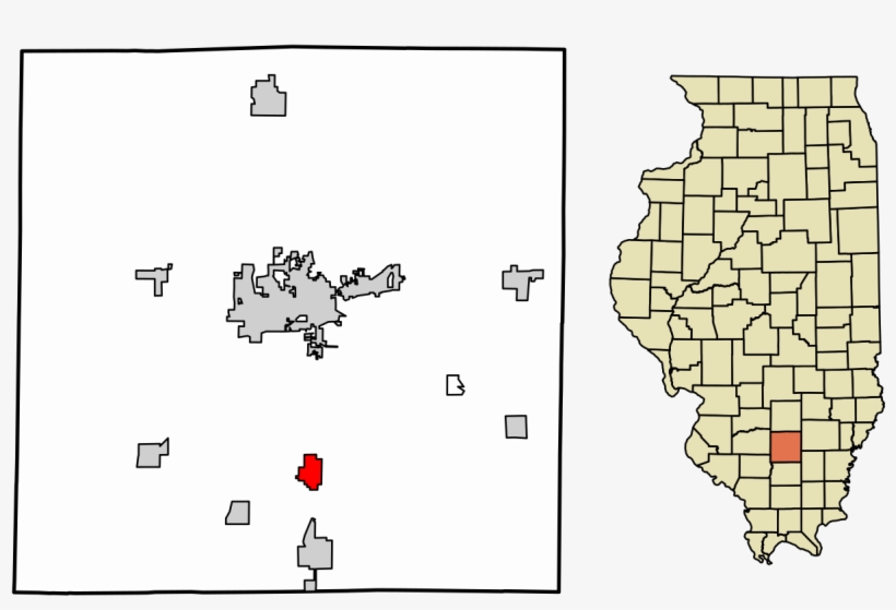 Jefferson County Illinois Incorporated And Unincorporated - Jefferson County Il Coal Mines, transparent png download