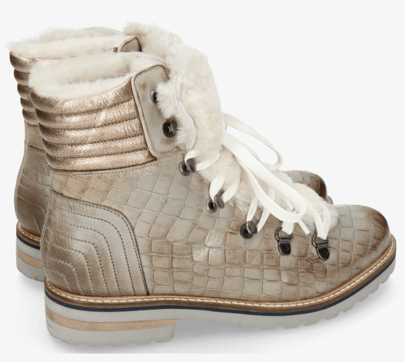 Ankle Boots Bonnie 10 Crock Morning Grey Full Fur Off - Boot, transparent png download