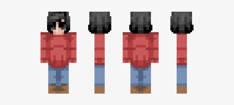 Minecraft Skin Weegeegamer64 - Graphic Design, transparent png download