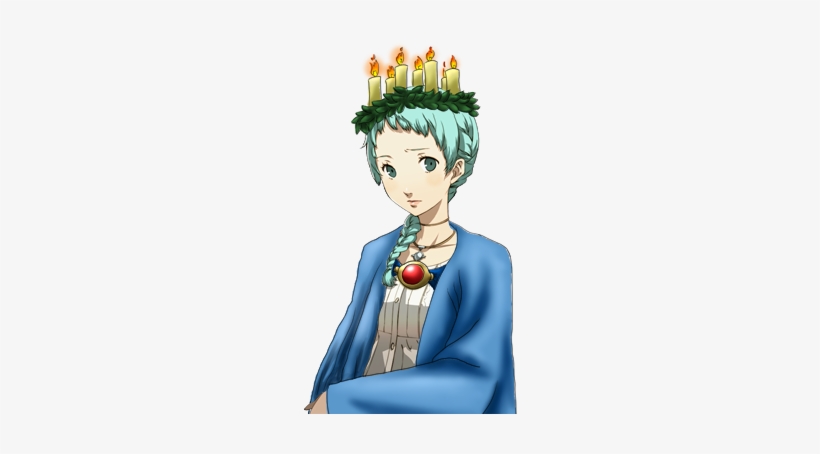 Chidori Looks Away And Sighs - Fuuka Christmas, transparent png download