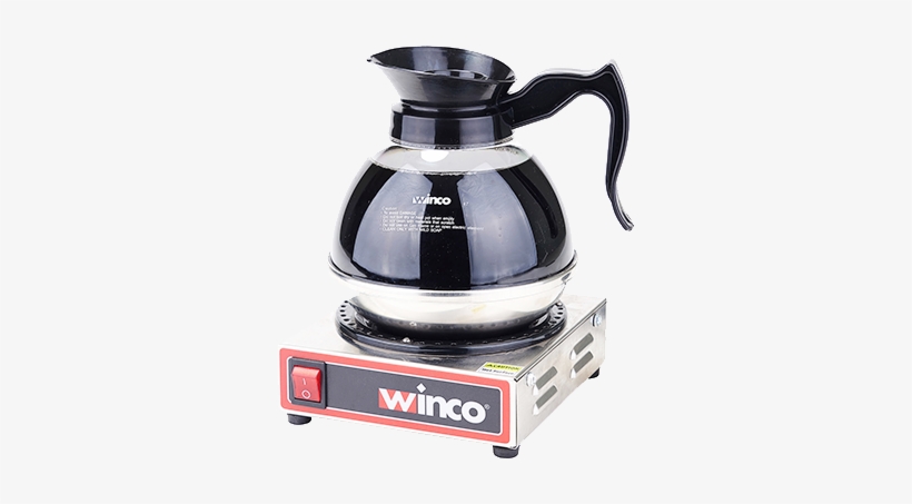 Winco Ecw-1 Coffee Warmer - Winco - Ecw-1 - Single Burner Electric Coffee Warmer, transparent png download