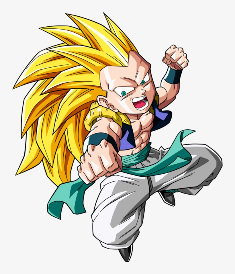Gotenks Ssj 3 By Maffo1989-d8xt5o0 - Gotenks Png, transparent png download