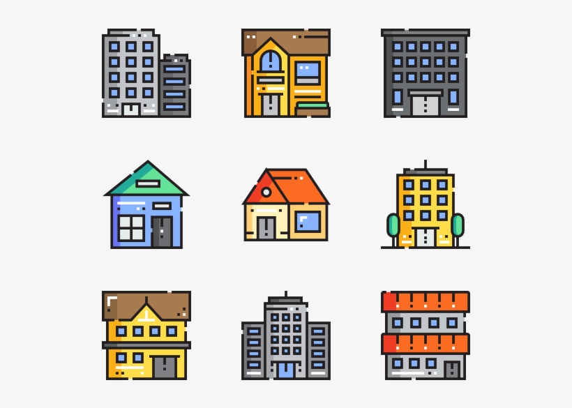 Type Of Houses - Type Of Houses Png, transparent png download
