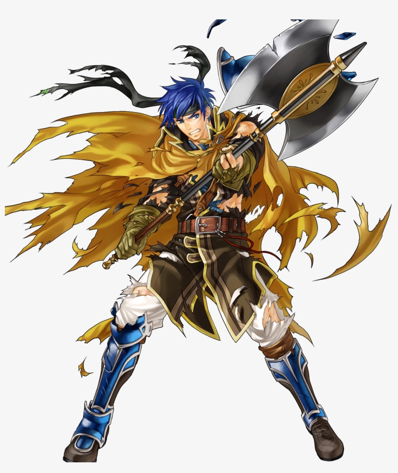 His Injured Art Isn't Showing Nearly Enough Skin, Particularly - Fire Emblem Heroes Ike, transparent png download