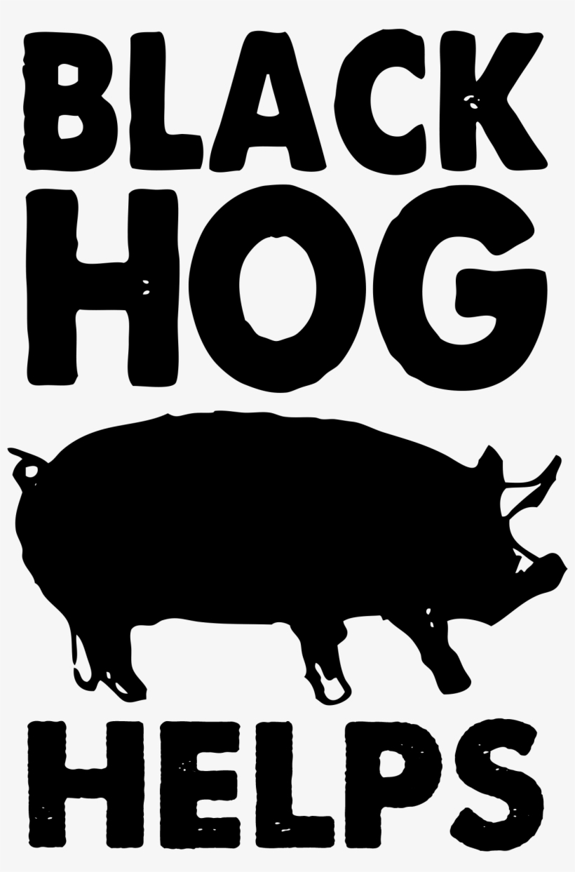 Black Hog Helps Is The Charitable Wing At Black Hog - Black Ribbon Day 2018, transparent png download