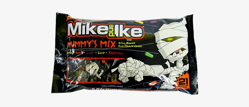 Mike And Ike Mummy's Mix Chewy Candies Snack Size Packs - Mike And Ike Candies, Chewy, Mummy's Mix - 5 Oz Box, transparent png download