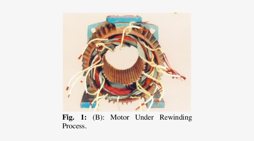 Motor As Re Assembled And Made Ready For Workshop Test - Electric Motor, transparent png download