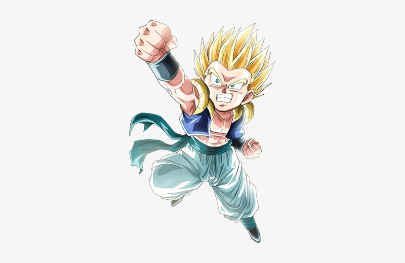 Background For Super Saiyan Gotenks True Child Prodigy - Dokkan Battle Gotenks Png, transparent png download