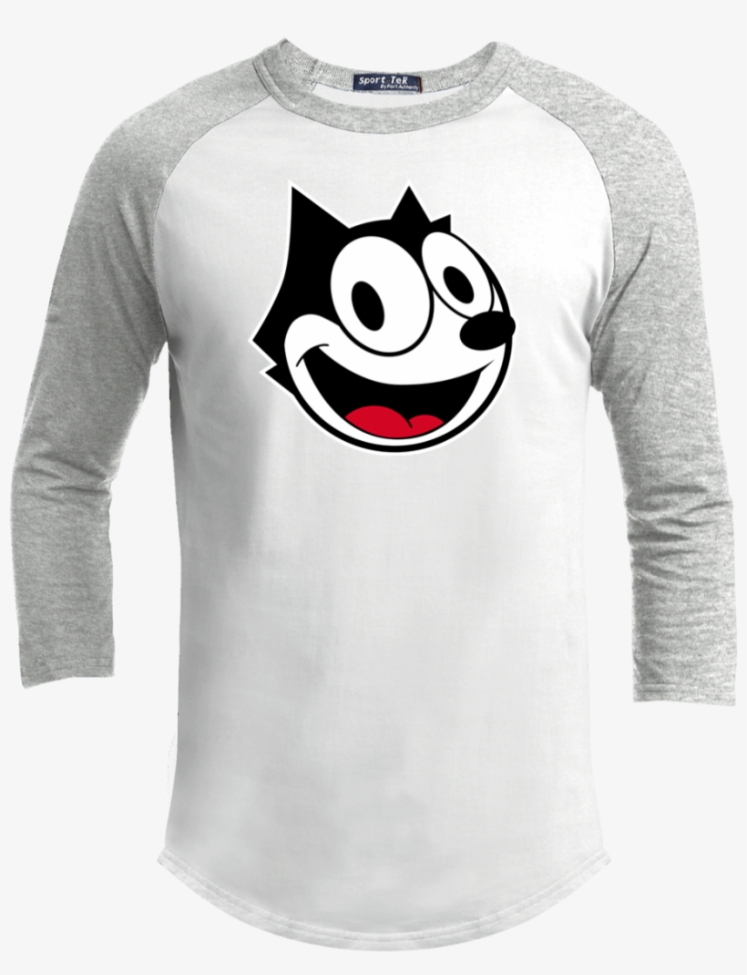 Cartoon Cat Felix Crazy Kat Funny Fun Happy - Hello Crochet Tee Shirt, transparent png download