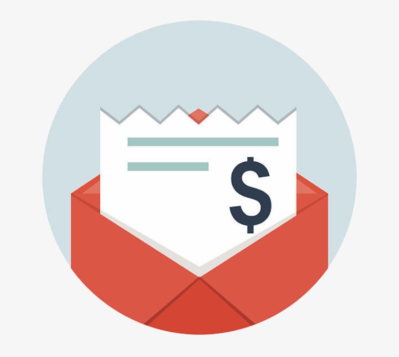 Money Received - Mail Payments, transparent png download