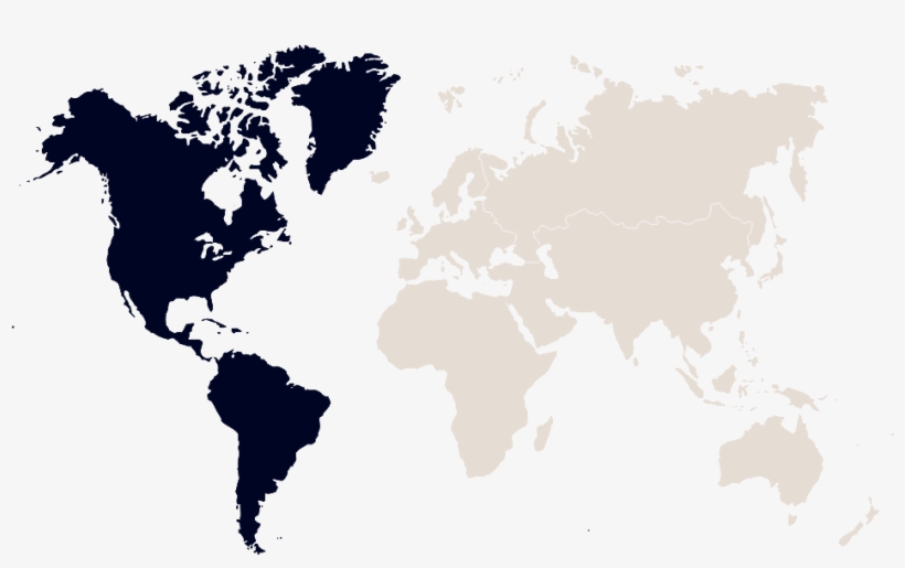 Banner Freeuse Stock Silhouette At Getdrawings Com - World Map, transparent png download