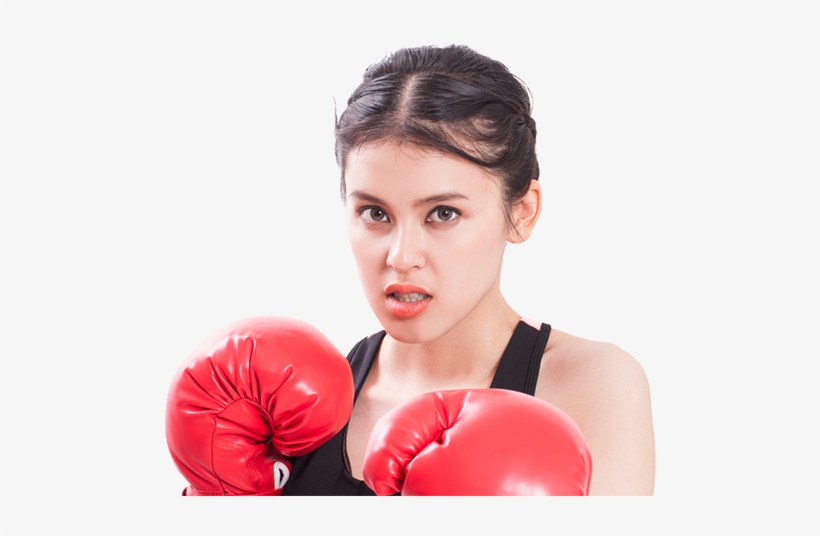 Girl-boxing - Professional Boxing, transparent png download