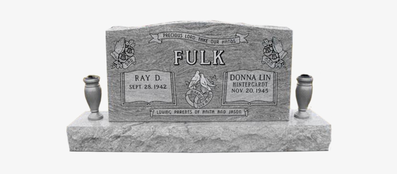 Up Right Head Stone - Headstone, transparent png download