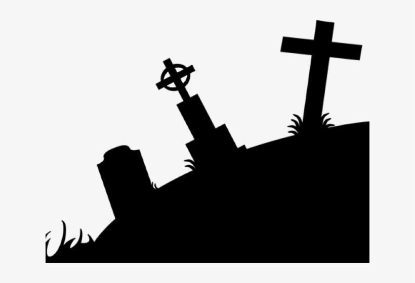 Graveyard Free On Dumielauxepices - Cemetery Clip Art, transparent png download