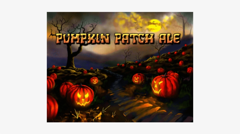 Pumpkin Patch Ale - Pumpkin Patch At Night, transparent png download