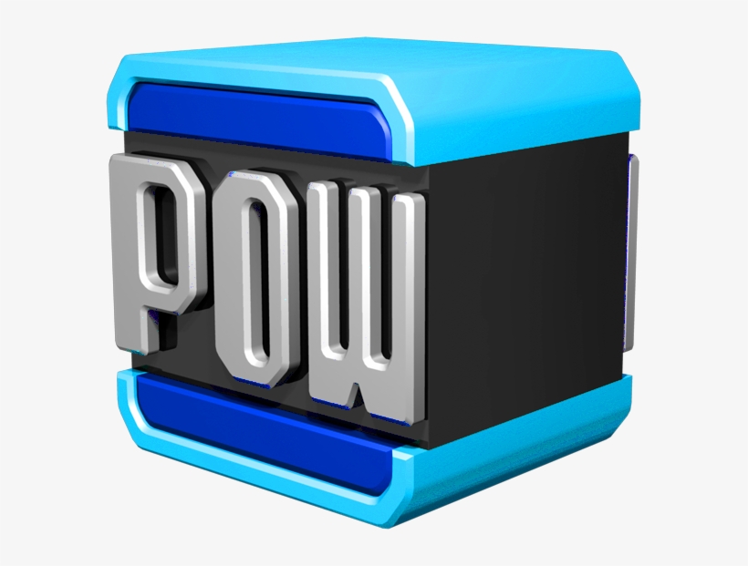Mario Kart Wii - Pow From Super Mario Bros, transparent png download
