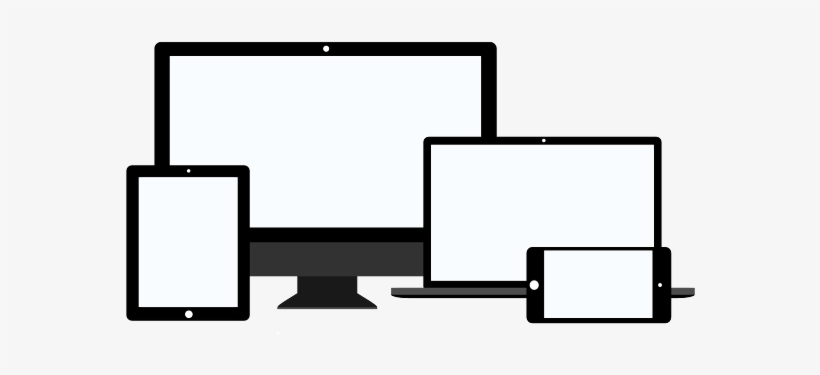 Vector Screen Responsive Free Download - Celular Tablet Pc Png, transparent png download