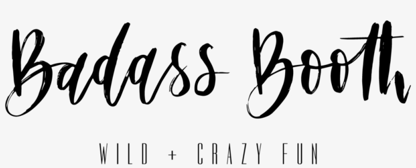 Badass Booth Final Logo Black - Logo, transparent png download