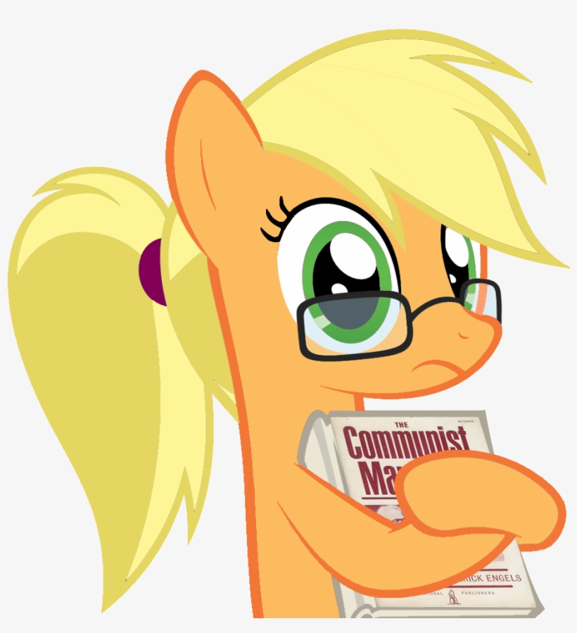 Adorkable, Alternate Hairstyle, Applejack, Artist - Communism Pony, transparent png download