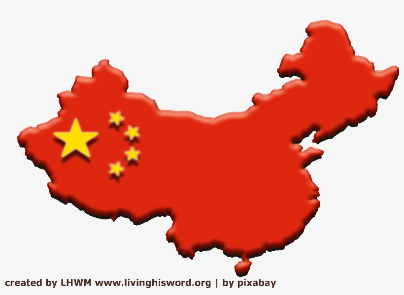 Communist China Is Now Running Apple And Determining - China Map Flag Png, transparent png download