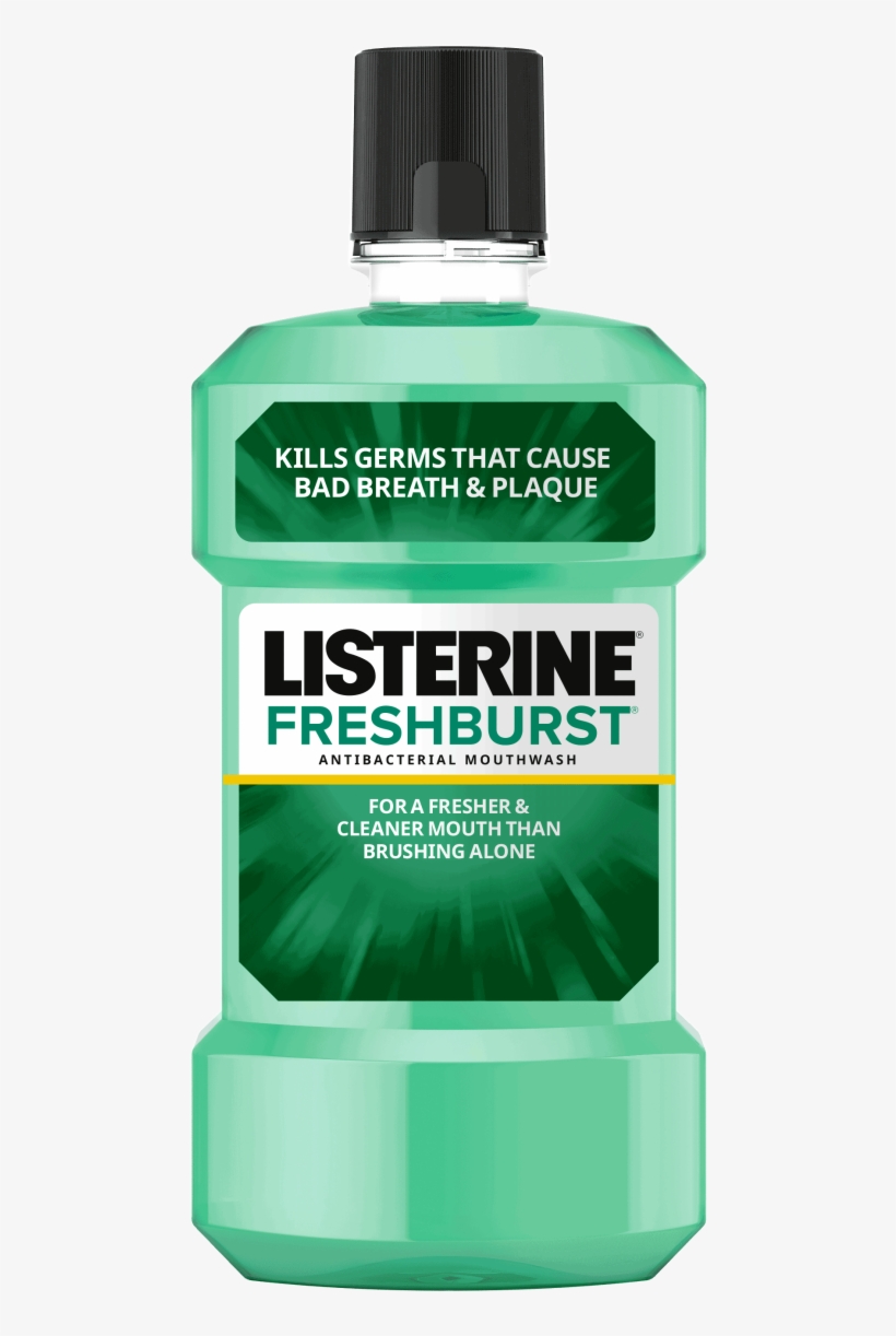 New Listerine Freshburst Clean - Listerine Cool Mint 500ml, transparent png download