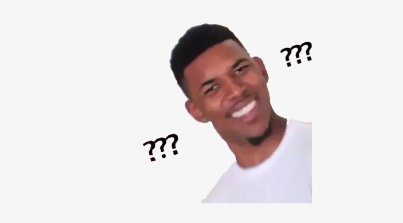 Bruh Png - Confused Nigger, transparent png download