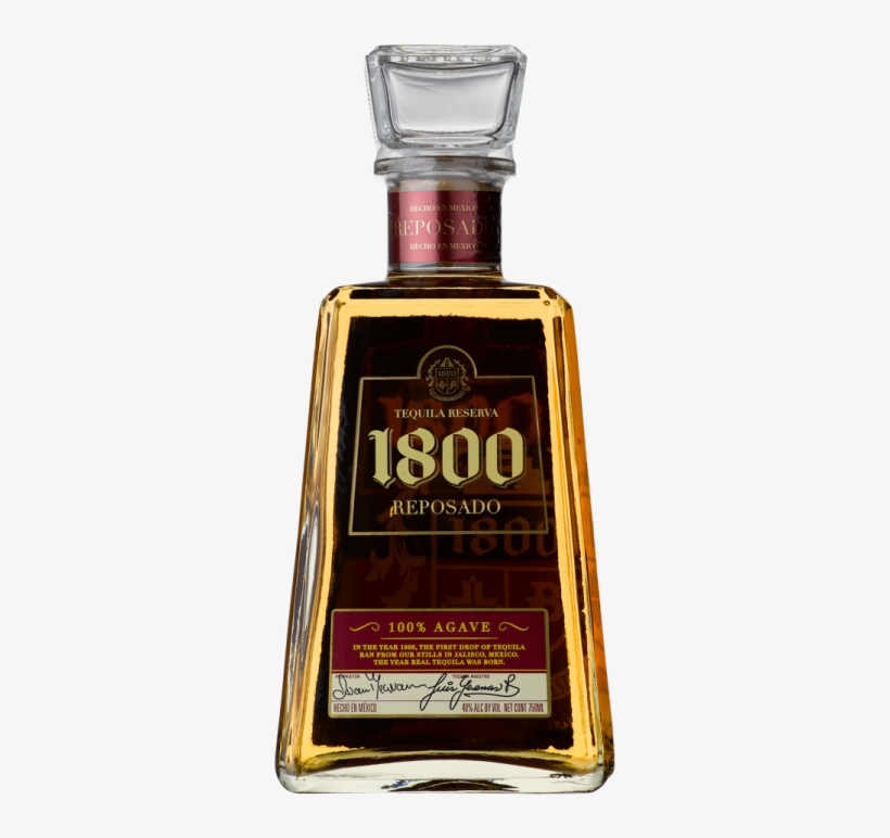 Jose Cuervo 1800 Reposado 75cl - 1800 Reserva Reposado Tequila - 750 Ml Bottle, transparent png download