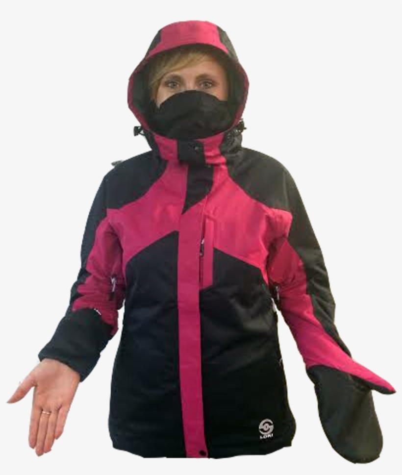 Women's Valkyrie Shell - Hoodie, transparent png download