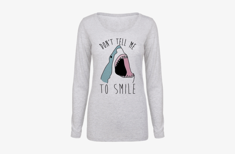 Don't Tell Me To Smile Shark - 15 Oz. In N Out Burger Ceramic Coffee Mug, transparent png download