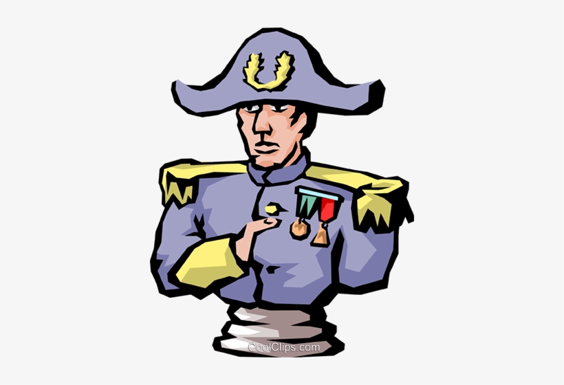 Napoleon Royalty Free Vector Clip Art Illustration - Dictator Clipart Gif, transparent png download