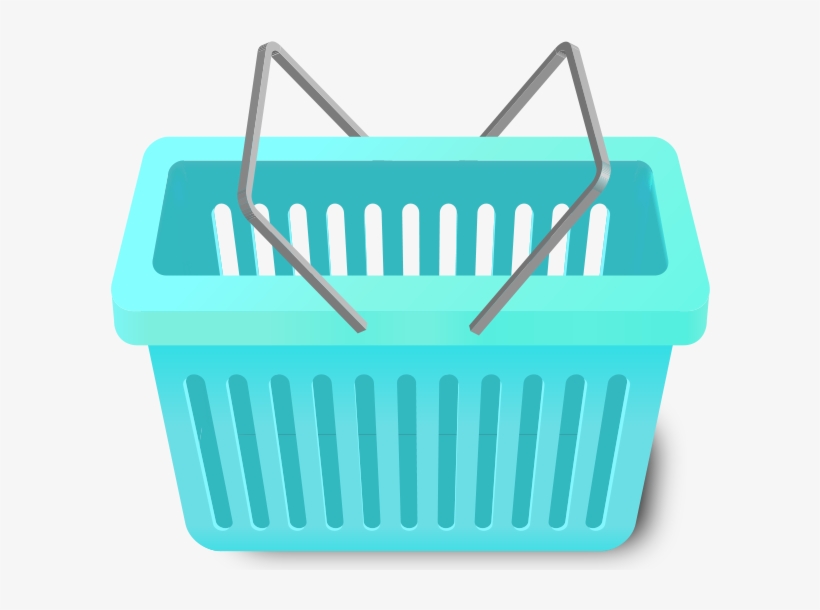 Shopping Cart -turquoise Blue - Shopping Cart Icon Teal, transparent png download