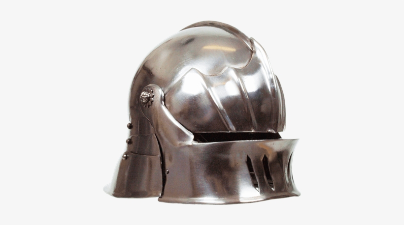 Gothic Sallet Helmet - Metal Helmet, transparent png download