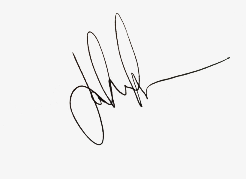 Signature To Png - Line Art, transparent png download