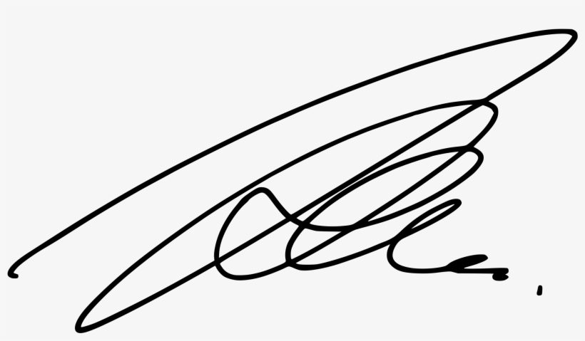 Picture Freeuse Library Drawing Signatures Fictitious - Bill Kaulitz Signature, transparent png download