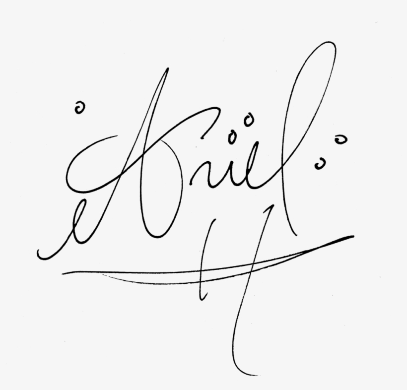 Png Black And White Character Mousescrappers Scrapbooking - Disney Ariel Signature, transparent png download