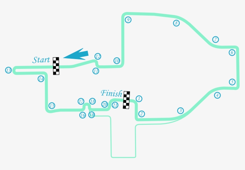 Rome Layout 2018 - Rome Circuit Formula E, transparent png download
