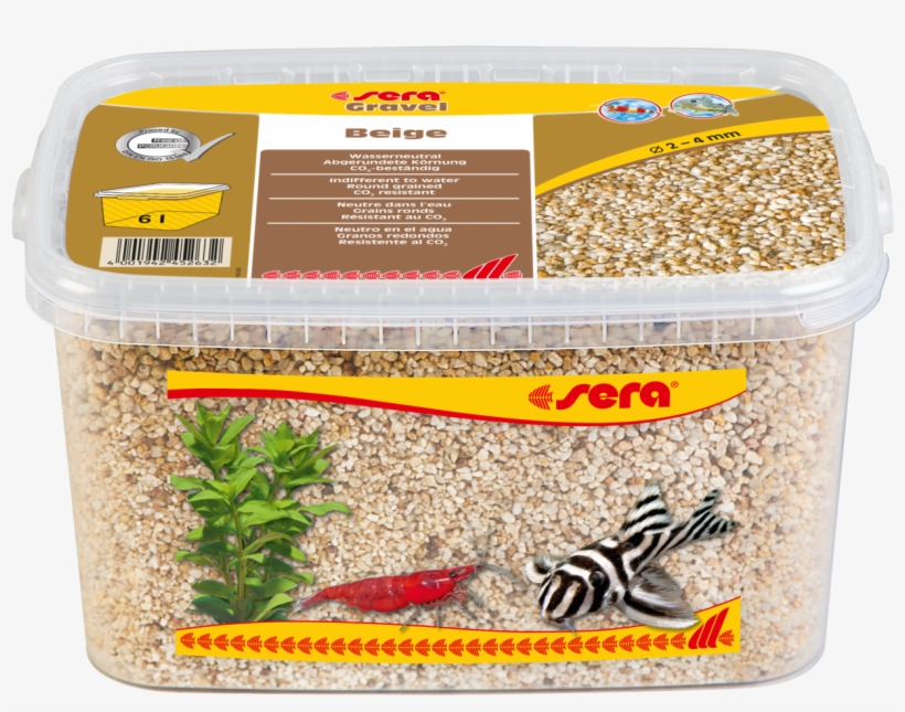 4001942452632 45263 Int Sera Gravel Beige 6 L - Sera Spirulina Tabs 100 Ml, transparent png download