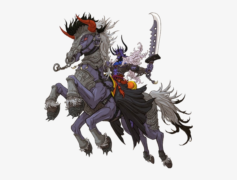 Final Fantasy Odin Final Fantasy Summons Odin Png Image Transparent Png Free Download On Seekpng