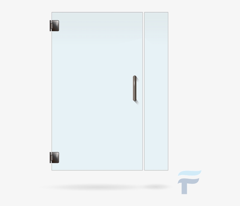 Glass Door Png - Shower, transparent png download