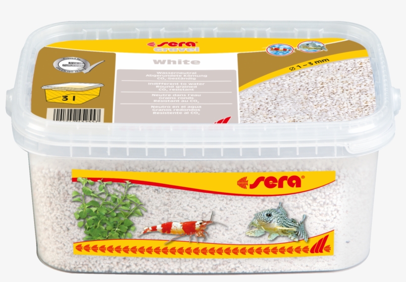 4001942452557 45255 Int Sera Gravel White 3 L - Sera, transparent png download