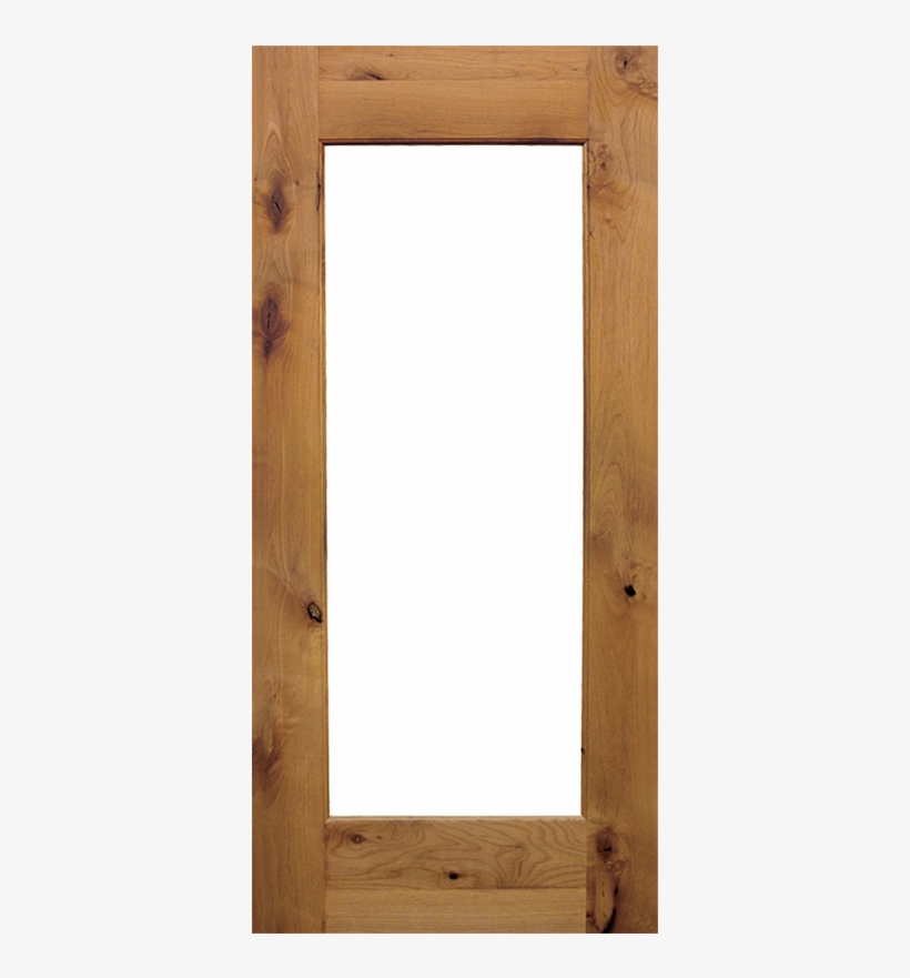 Krosswood Knotty Alder Full Lite With Clear Tempered - Weather Shield Signature Double Hung, transparent png download