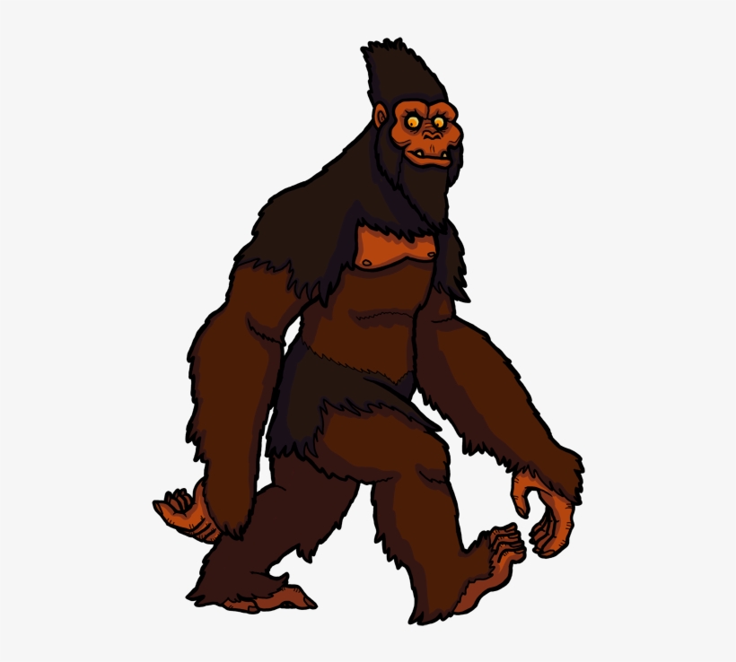 File 002 Common Sasquatch - Monster, transparent png download