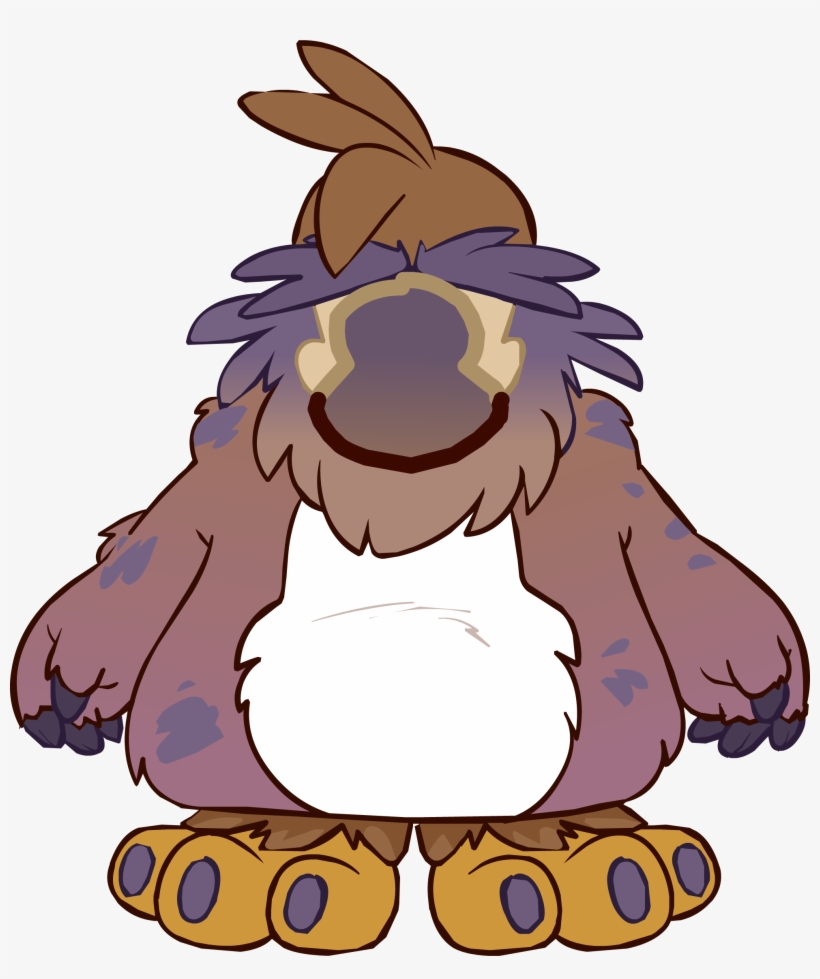 Sasquatch Outfit Icon - Club Penguin Sasquatch, transparent png download